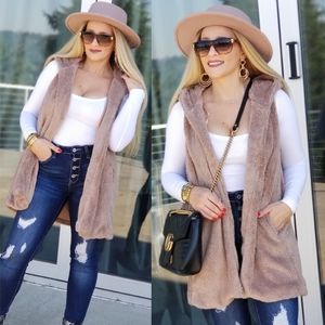 Faux Fur Vest